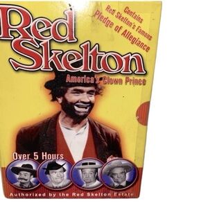 Red Skelton Americas clown prince dvd set sealed
